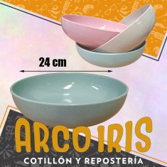 Ensaladera Ecologica Premium Verde 24 Cm - Plastico Duro