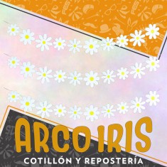 Guirnalda Flor Margaritas Xu - Primavera Rondi