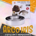 Set 3 Aros Redondos 10-15-20 Cm X 4.5 Cm Alto -cake Baking Tool-