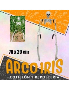 Set De Huesos Para Jardin 70 X 29 Cm - Halloween Calavera-huesos-esqueleto Party Store
