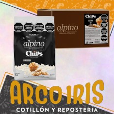 Chocolate Chips Gotitas Blancas Caja 6 X Kg - Alpino Pascua Lodiser