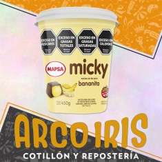 Relleno Micky Bananita 450g - Sin Tacc Pasta Para Relleno Recubrimiento