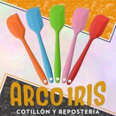 Silicona Espatula Mini Xu - Una Sola Pieza - 21 Cm De Silicona