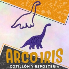Cortante Cookies Broncosaurio Fosil - Plastico Violeta Dinosaurio