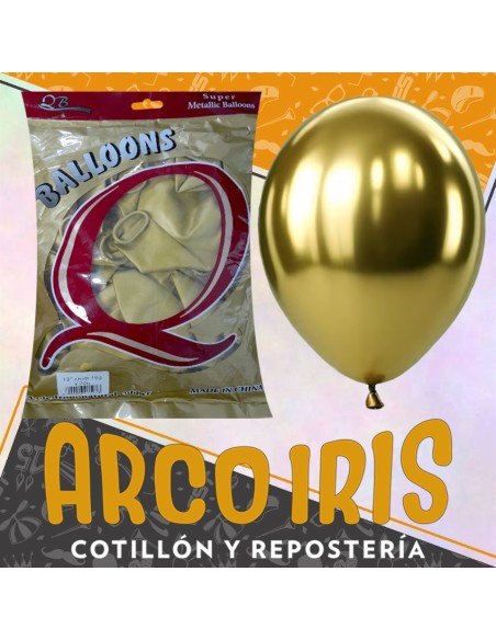 Globo Chrome 18 X 20 - Dorado/cobre/bronce Qiao Bo