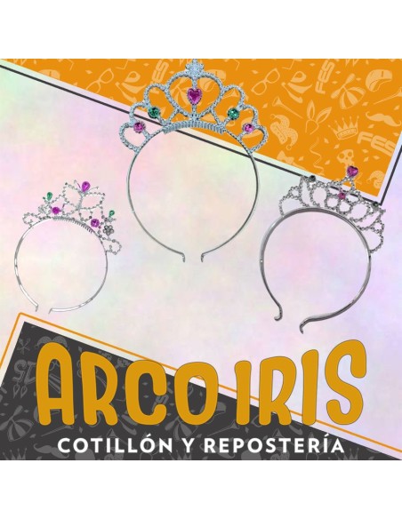 Tiara Economica Princesa Plastica Xu