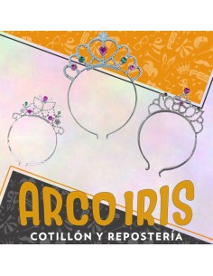 Tiara Princesa Plastica X 12 - Economica