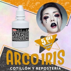 Sangre Negra 20 Ml Xu +6-5% Artificial Promo Por Cantidad Halloween Pintafan