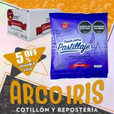 Coral Pastillaje X 250 Gr +8-5% Promo Por Cantidad Pascua