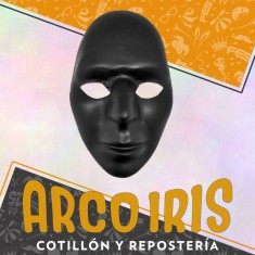 Careta Negra Lisa Xu - Teatro Hombre Mujer Mimo Gape