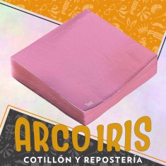 Servilleta Pastel Rosa X 20 - Festcopack