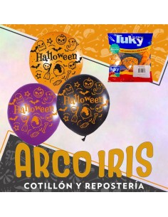 Globo Estandar Halloween 12 X 8 - Full Impresos Tuky Standard
