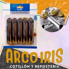 Molde Canoli Acero X 5 - Yangli