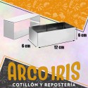 Aro Rectangular 12 X 6 Cm - Alto 6 Cm Cooper