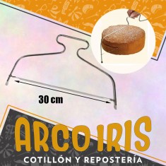 Corta Bizcochuelo Con Niveles Ajustables 30 Cm - Capas Regulables Cooper