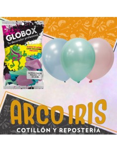Globo Perlado Pastel 12 X 50 Surtido - Globox