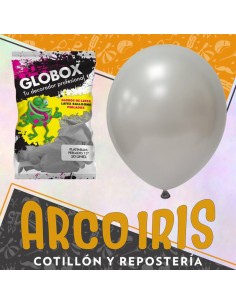 Globo Perlado 12 X 50 Platinum - Globox