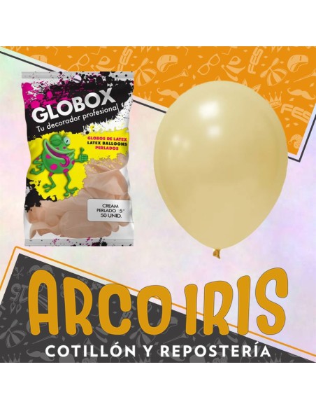Globo Perlado 5 X 50 Cream - Dilax