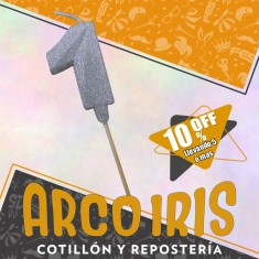 Vela Numero 1 Plata Full Gibre Con Palito Xu - Tipo Diamante - Nacional - En Bolsa Con Codigo De Barra