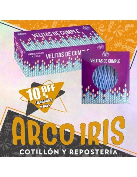 Velitas Celestes 12 Caja X 12 -144 - Party Store