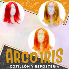 Peluca Lacia Larga En Bolsa 55 Cm - Sin Codigo Fluos Y Comunes