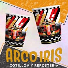 Autos Vasos 8 Oz X 8