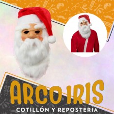 Latex Mascara Papa Noel Xu - Navidad Santa Claus Party Store