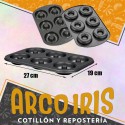 Molde Donas X 6 Cavidades - Teflon Placa Antiadherente
