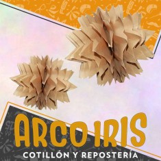 Guirnalda Globo Estrellado Krfat Xu - Linea Kraft Rondi