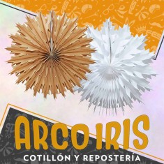 Guirnalda Estrella Combinada Krfat X 2 - Linea Kraft Rondi