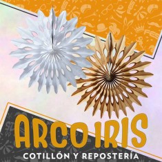 Guirnalda Medallon Krfat X 2 - Linea Kraft Rondi