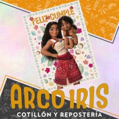 Moana 2 Afiche Feliz Cumple Xu