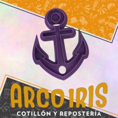 Cortante Cookies Ancla - Plastico Violeta-
