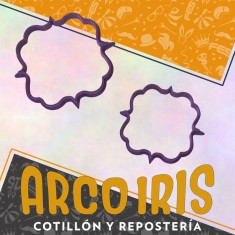 Cortante Cookies Marco N. 15- Plastico Violeta-