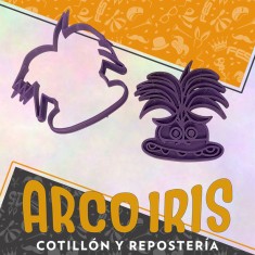 Cortante Cookies Ansiedad Xu - Intensamente