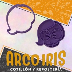 Cortante Cookies Tristeza Xu - Intensamente