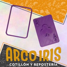 Cortante Cookies As Trebol - Plastico Naipes Pocker