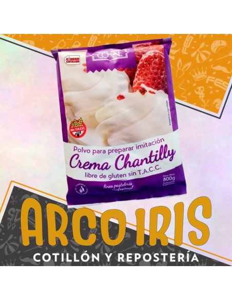 Crema Chantilly Coral X 800 Gr
