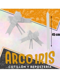 Magico Mono Mediano Liso Blanco 45 Cm X 50 - Ribbonette