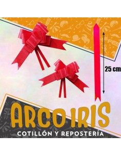 Magico Mono Mini Liso Rojo 25 Cm X 50 - Ribbonette