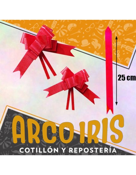 Magico Mono Mini Liso Rojo 25 Cm X 50 - Ribbonette
