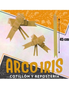 Magico Mono Mediano Liso Dorado 45 Cm X 50 - Ribbonette