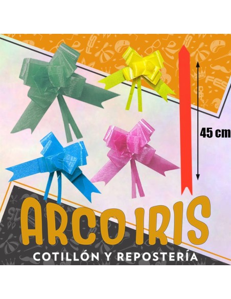 Magico Mono Mediano Liso Multicolor 45 Cm X 50 - Ribbonette Navidad