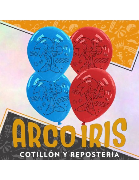 Sonic Co Globos Premium X 6 Latex 12 Impresion Total