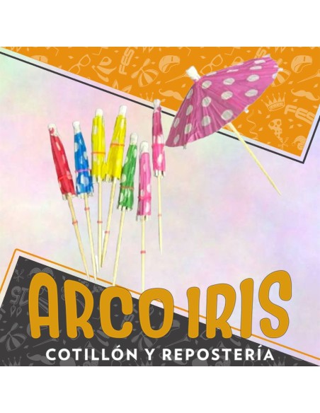 Paraguita Papel Para Copetin X 20 - Con Lunares Cbx