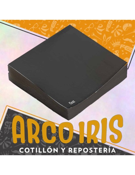 Servilleta Negro X 20 - Festcopack