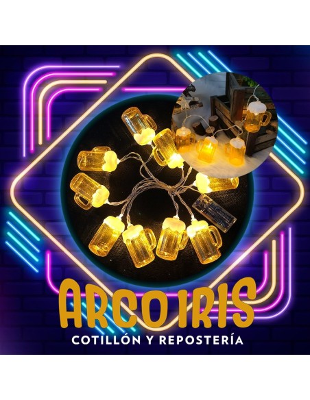 Guirnalda Led Chop 2 Mt Cervesa - San Patricio