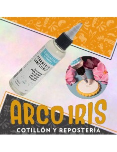 Pegamento Comestible X 60 Ml - Essentials Resistente Rapido Sabor Vainilla Transparente Dripcolors