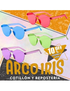 Anteojo Sol Clasico Sin Marco Xu +12-10% - Varios Colores Valentin Promo Por Cantidad