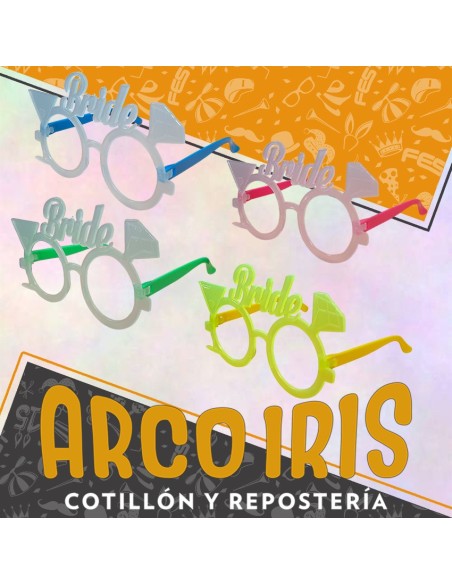 Anteojo Plastico Fluo Bride X 12 - Economico